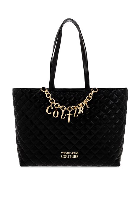 versace jeans shopper bag|Versace Jeans bags for women.